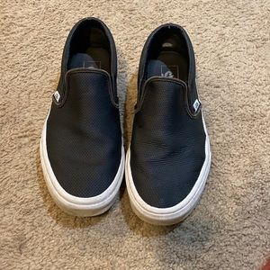 Vans - SLIP-ON PERF LEATHER SHOE
